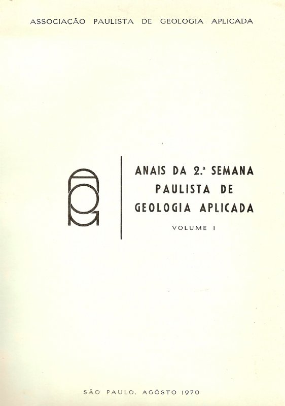 2º Semana Paulista de Geologia Aplicada- Digital